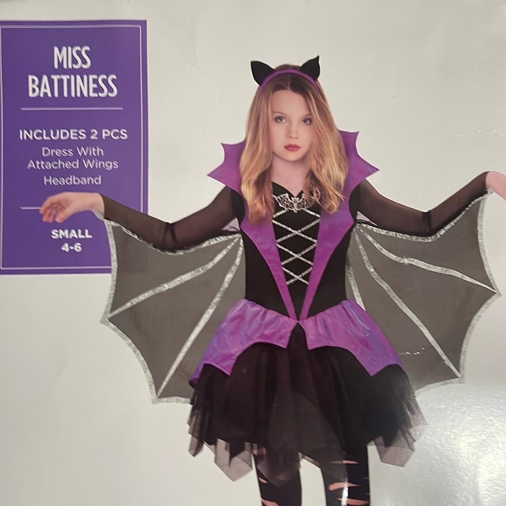 Miss Battiness Children’s Costume! New!